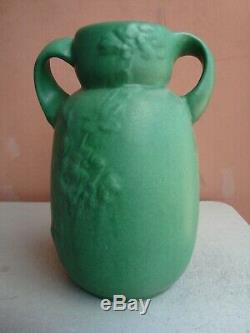 Arts & Crafts Weller Matte Green 11.5 Vase