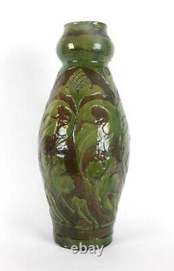 Arts and Crafts Belgian Pottery Art Nouveau Jugendstil Vlaams Aardewerk Vase