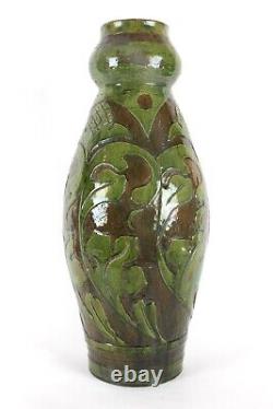 Arts and Crafts Belgian Pottery Art Nouveau Jugendstil Vlaams Aardewerk Vase