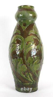 Arts and Crafts Belgian Pottery Art Nouveau Jugendstil Vlaams Aardewerk Vase