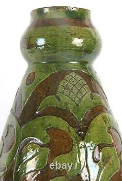 Arts and Crafts Belgian Pottery Art Nouveau Jugendstil Vlaams Aardewerk Vase