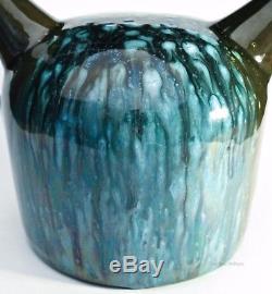 Arts and Crafts Dr Christopher Dresser Linthorpe Pottery Face Vessel Vase c. 1880