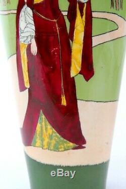 Arts and Crafts Frank Beardmore Spencer Edge Style Vase Pottery Frederick Rhead