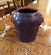 Arts And Crafts Van Briggle Pottery Matte Purple Poppy Seed Pod Vase #21 C1907