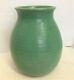 Bauer Ringware Redware Arts & Crafts Pottery Vase Matte Green California