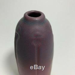 Beautiful Early Van Briggle Arts & Crafts Bud Vase in Mulberry