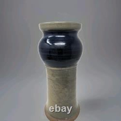 Beautiful Ken Ferguson Tall 13.5 In Vase F Stamp