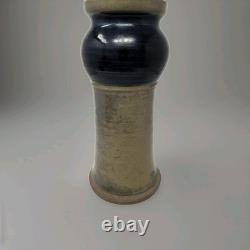 Beautiful Ken Ferguson Tall 13.5 In Vase F Stamp