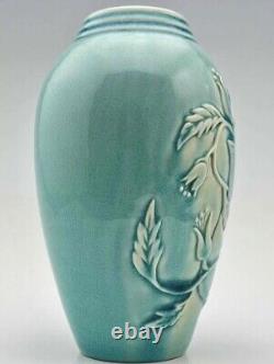 Beautiful, Rare Arts and Crafts Revival Hand-Thrown, Signed Manka Vase