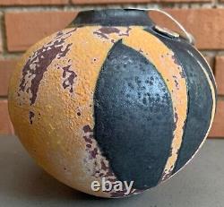 Beautiful Round Ceramic Studio Art Pottery Modern Vase Society Arts Crafts NSW