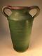 Ben Stoin Handmade Thrown Weller Vase Rare Arts And Crafts Old Pottery