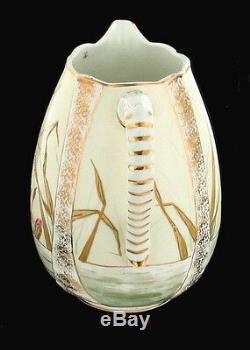 Best Antique Arts & Crafts Aesthetic Period HP Pottery Dresser Jug Pitcher