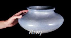 Big Antique Arequipa California Arts & Crafts Era Pottery Vase 11.5 In. X 6 In