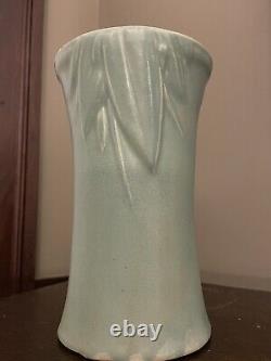 Brush McCoy Corset Vase Arts and Crafts Matte Green