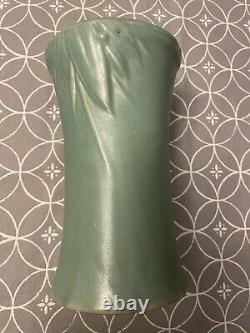 Brush McCoy Corset Vase Arts and Crafts Matte Green