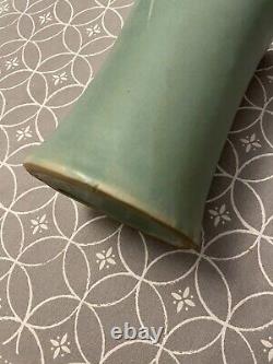 Brush McCoy Corset Vase Arts and Crafts Matte Green