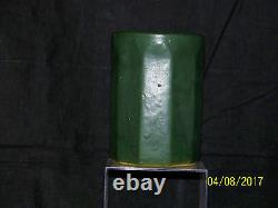 C1905 Arts & Crafts Mission Style Zanesville#203 Cucumber Glaze Art Pottery Vase