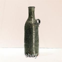 CYNTHIA BRINGLE Tall Green Jug Vase PENLAND School of Crafts Museum NC Pottery