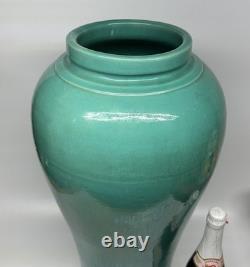 California Art pottery Vase Meyers Rainbow Bauer Oil Jar Era Big One! Early 1930