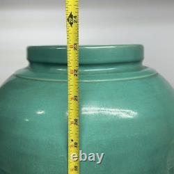 California Art pottery Vase Meyers Rainbow Bauer Oil Jar Era Big One! Early 1930