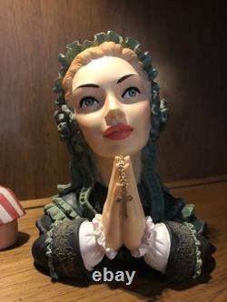 Cameo Girls Head Vase Set Of 3