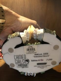 Cameo Girls Head Vase Set Of 3