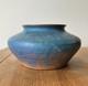 Carrigaline Ware Pottery Arts & Crafts Vase Hand Thrown Rare Matte Blue Ireland