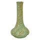 Chicago Crucible Vintage Arts And Crafts Pottery Mottled Green Ceramic Bud Vase