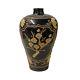 Chinese Ware Black Brown Glaze Ceramic Flower Vase Display Art Ws3027
