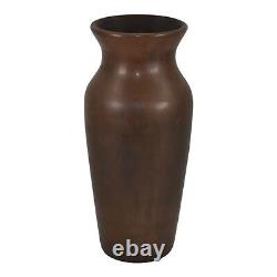 Clewell Copper Clad Vintage Arts And Crafts Pottery Matte Bronze Vase 238-5