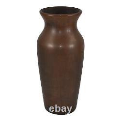 Clewell Copper Clad Vintage Arts And Crafts Pottery Matte Bronze Vase 238-5