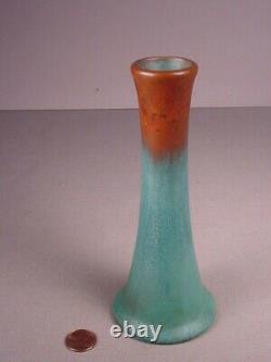 Clewell Pottery Vase 1920's Arts & Crafts Copper Glaze Canton Ohio 342-26 signed