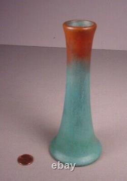 Clewell Pottery Vase 1920's Arts & Crafts Copper Glaze Canton Ohio 342-26 signed