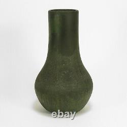 Clewell copper pottery vase arts & crafts matte green verdigris patina Weller