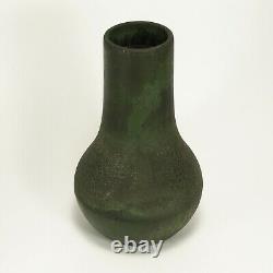 Clewell copper pottery vase arts & crafts matte green verdigris patina Weller