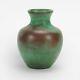 Clewell Copper Pottery Vase Arts & Crafts Verdigris Matte Green Patina Weller