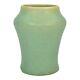 Clifton 1906 Vintage Arts And Crafts Pottery Matte Green Ceramic Vase 117