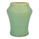 Clifton 1906 Vintage Arts And Crafts Pottery Matte Green Ceramic Vase 117