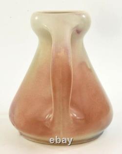 Clifton Art Pottery Large Arts and Crafts Double Handled Vase, First Fire 1905