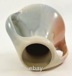 Clifton Art Pottery Large Arts and Crafts Double Handled Vase, First Fire 1905