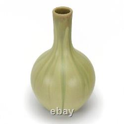 Clifton Pottery large Crystal Patina bottle vase 13 arts & crafts 1907