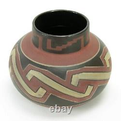 Clifton Pottery large Indian Ware Homolobi vase 10.75 dia arts & crafts