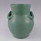 Cornelison Bybee Pottery Kentucky Two-handled Matte Green Arts & Crafts Vase