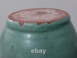 Cornelison Bybee Pottery Kentucky Two-Handled Matte Green Arts & Crafts Vase