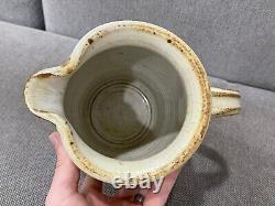 Dan Keegan Signed Art & Crafts Mission Style Studio Pottery Pitcher Vase