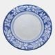 Dedham Pottery 1929-1943 Arts And Crafts Pottery Blue Floral Azalea Plate