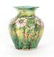 Della Robbia Arts And Crafts Pottery Vase Art Nouveau Birkenhead Pink Roses