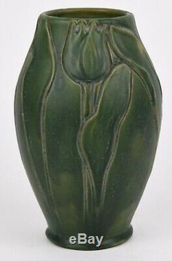 Denver Denaura Denura Arts And Crafts Matt Green 8 Tall Vase