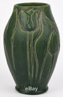Denver Denaura Denura Arts And Crafts Matt Green 8 Tall Vase