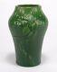 Denver Denaura Pottery Tulip Decorated Vase 1901-5 Arts & Crafts Matte Green